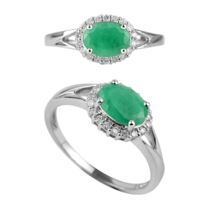  Emerald Gemstone Ring